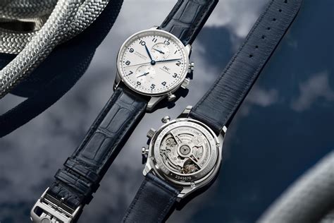 iwc portugieser chronograph in house movement|IWC portugieser chronograph 150 years.